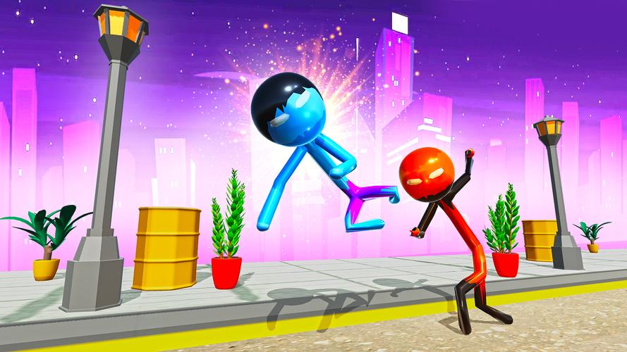 Stickman Ninja Fight: Ropehero ဖန်သားပြင်ဓာတ်ပုံ 3