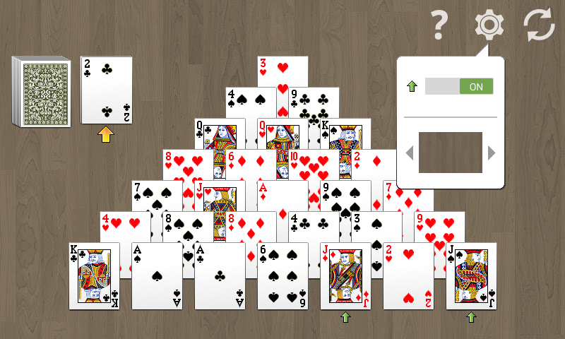 Pyramid Solitaire! スクリーンショット 1