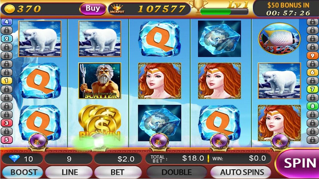 Slots Arctic:Free Slot Machine 스크린샷 0