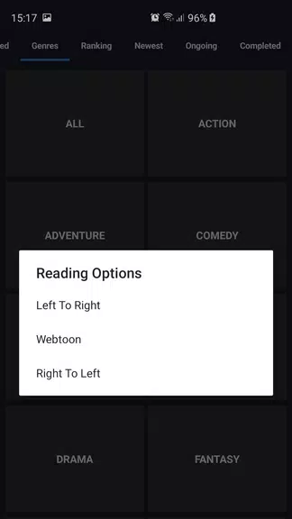 Manga Dark - Read Manga Free Ảnh chụp màn hình 1