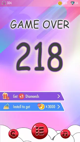 Toca Piano Tiles Game Screenshot 2