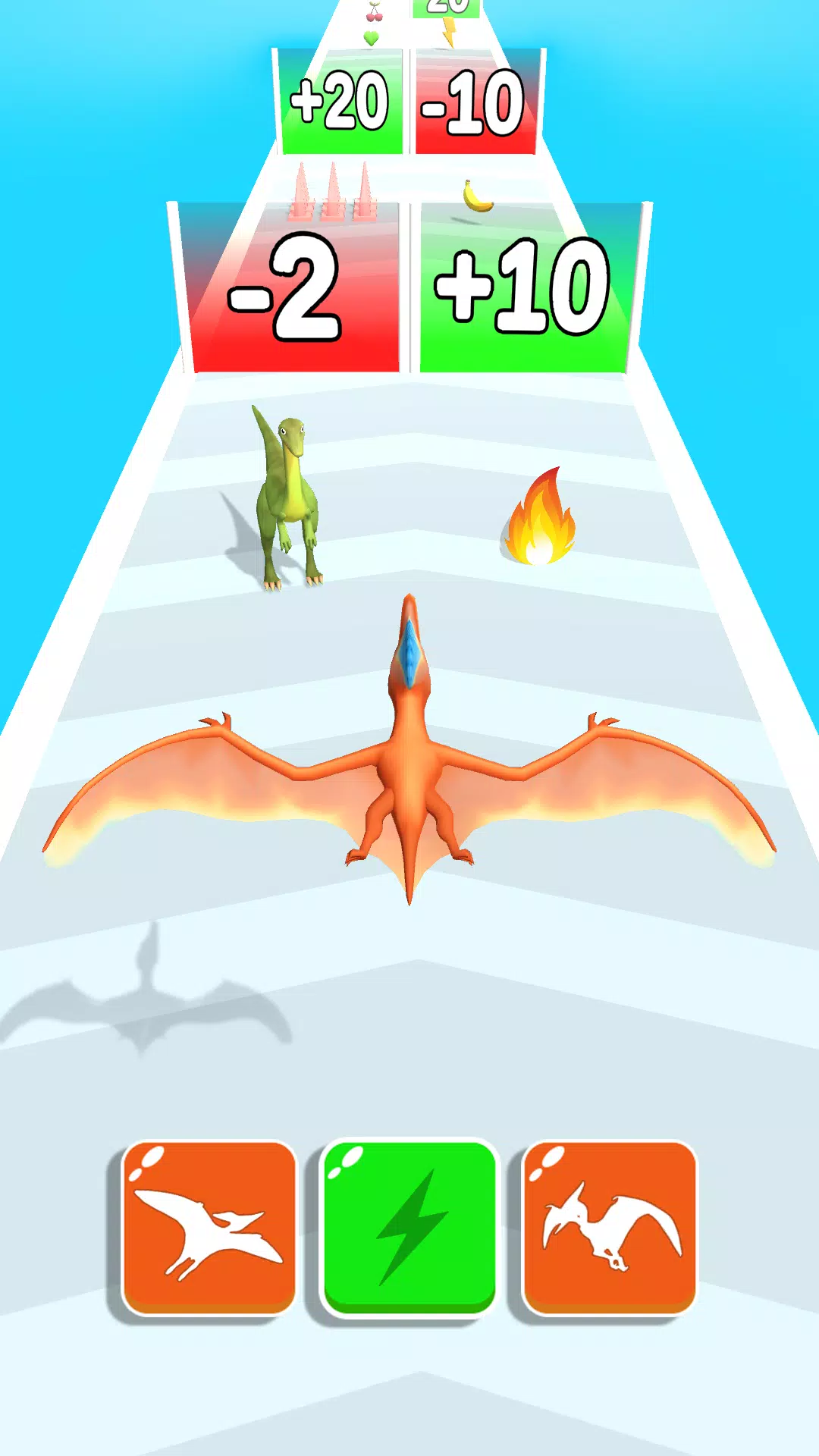 Dinosaur Run: Dino Evolution Скриншот 0