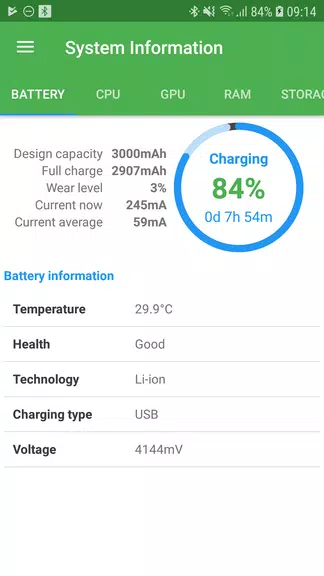 Battery Wear Level: Measuring スクリーンショット 0