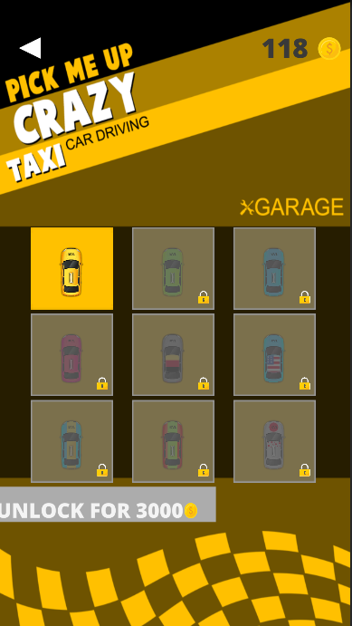 Idle Taxi: Driving Simulator Schermafbeelding 0