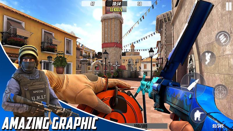 Hazmob: FPS Gun Shooting Games Ảnh chụp màn hình 3