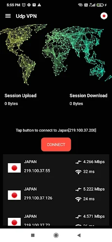 Udp VPN ภาพหน้าจอ 1