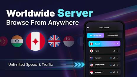 Hotspot VPN Fast Proxy Server ဖန်သားပြင်ဓာတ်ပုံ 0