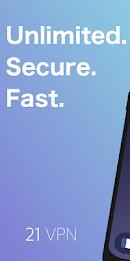 21VPN - Fast & Secure VPN স্ক্রিনশট 0