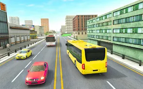 Bus Driving Sim- 3D Bus Games Скриншот 3