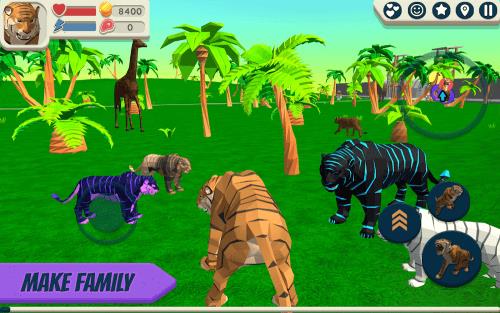 Tiger Simulator 3D Capture d'écran 1