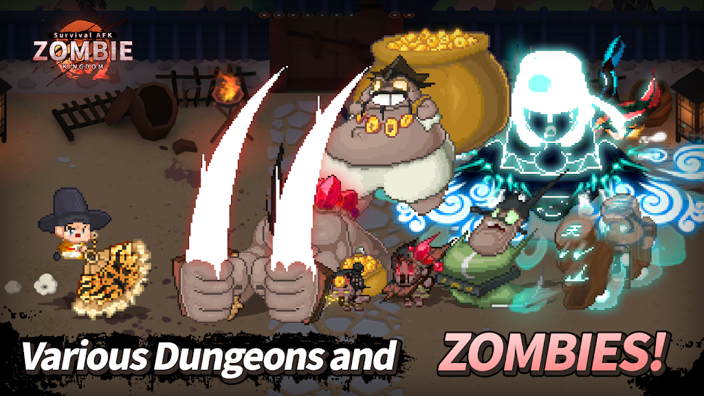 ZOMBIE Kingdom : Idle RPG スクリーンショット 2