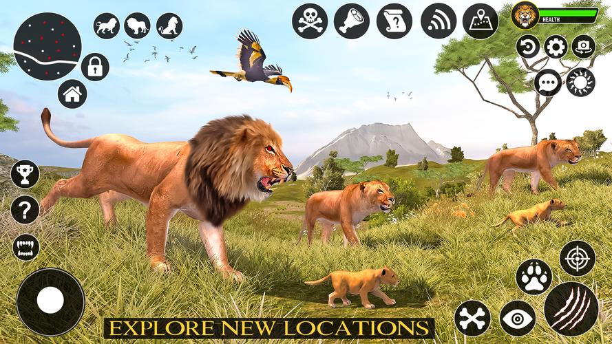 Ultimate Lion Simulator Game應用截圖第1張