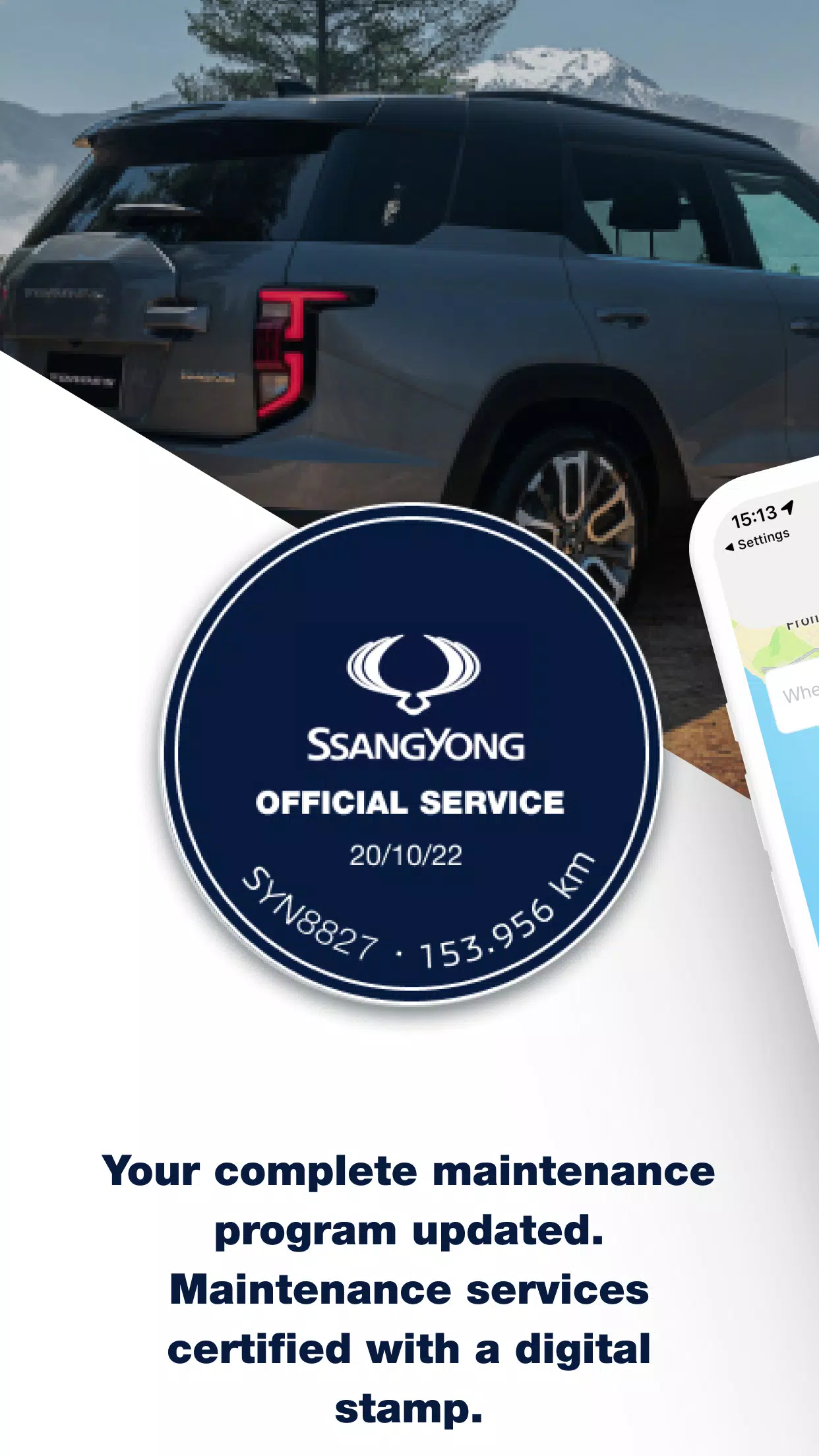 SsangYong App Ảnh chụp màn hình 2