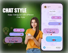 Chat Style - Fonts Keyboard Captura de tela 2