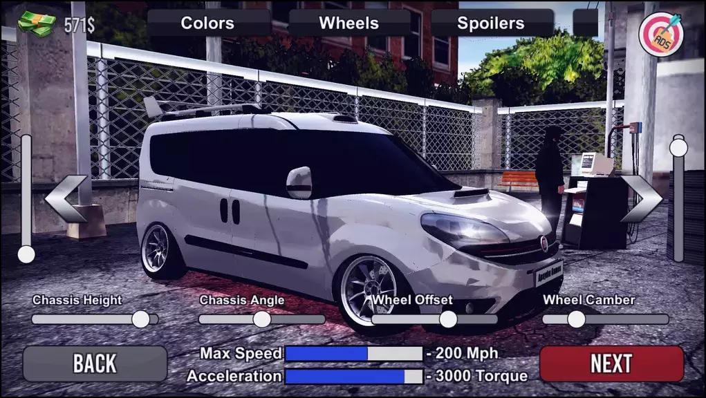 Doblo Drift Simulator Ảnh chụp màn hình 1