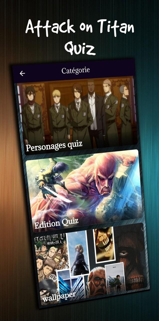 attack on titan character quiz應用截圖第1張