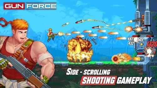 Gun Force: Action Shooting ဖန်သားပြင်ဓာတ်ပုံ 0