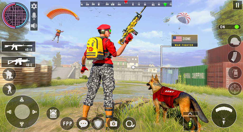 FPS Commando Shooting Game स्क्रीनशॉट 3