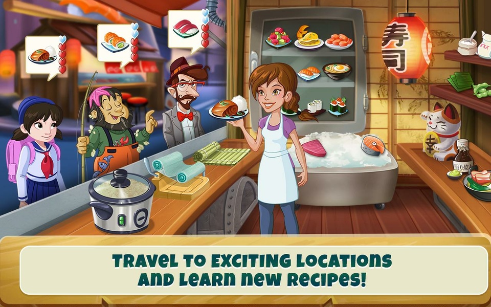 Kitchen Scramble: Cooking Game ဖန်သားပြင်ဓာတ်ပုံ 3