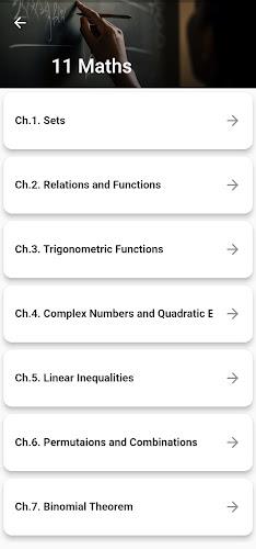 Class 11 Maths for 2023-24 Captura de tela 1