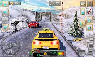 Taxi Driver 3D : Hill Station Скриншот 0