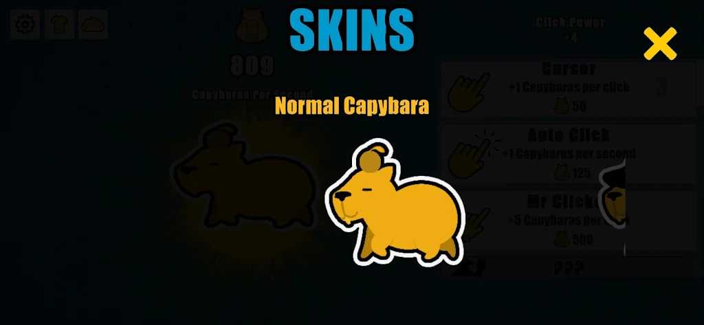 Capybara Clicker Tangkapan skrin 2