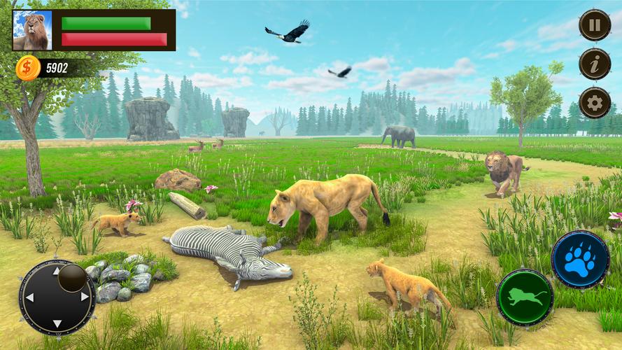 Jungle Kings Kingdom Lion Screenshot 2