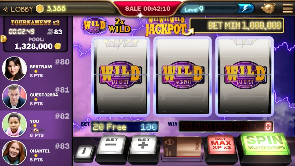 Classic Slots - Electric 777应用截图第2张