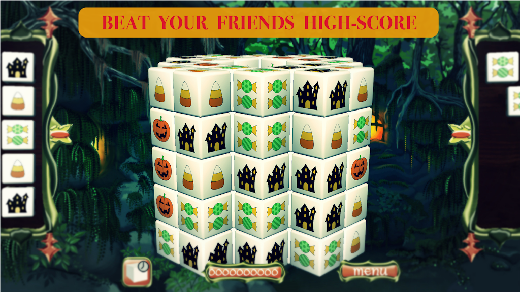 Fairy Mahjong Halloween Screenshot 2