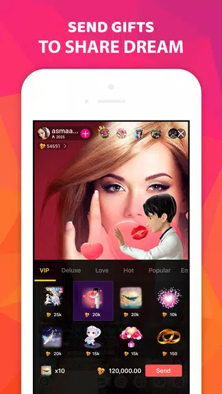 Hive - Live Stream Video Chat स्क्रीनशॉट 1