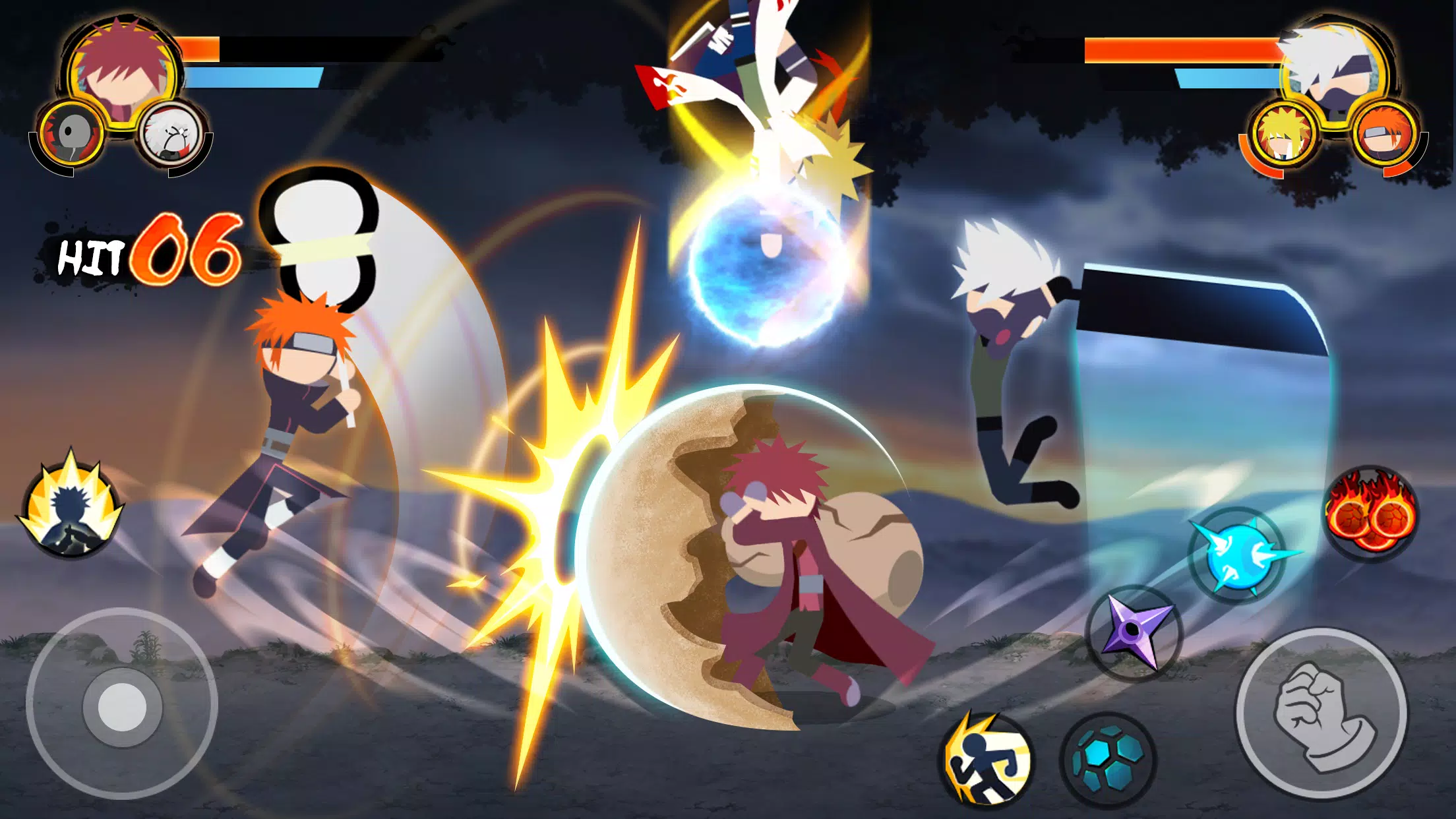 Schermata Stick Ninja - 3v3 Battle 3