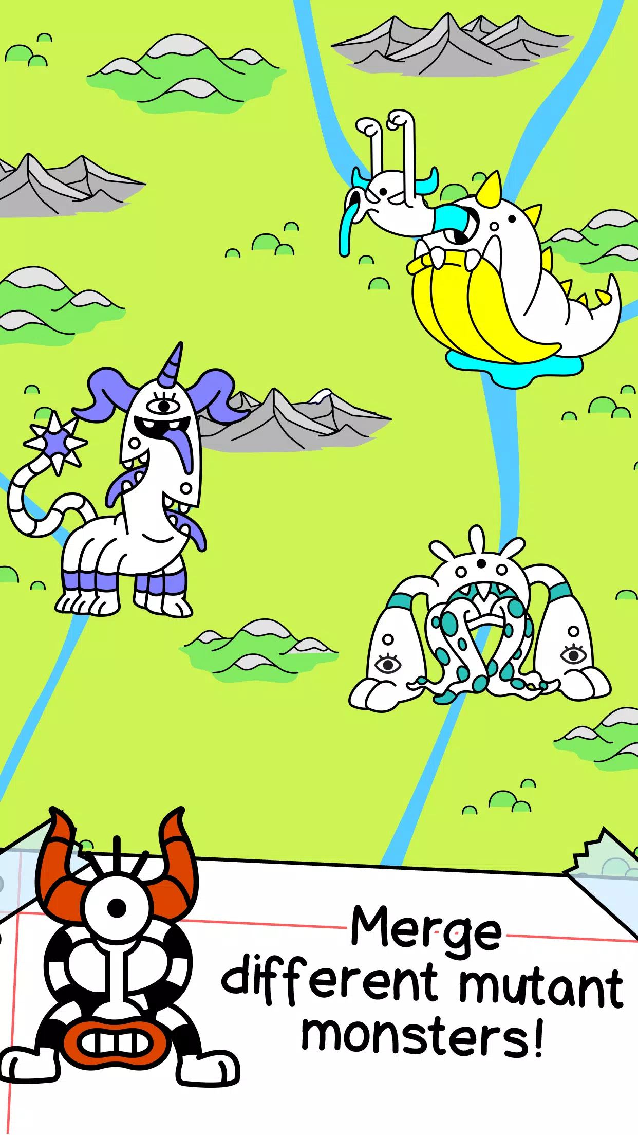 Monster Evolution: Merge Game Screenshot 2