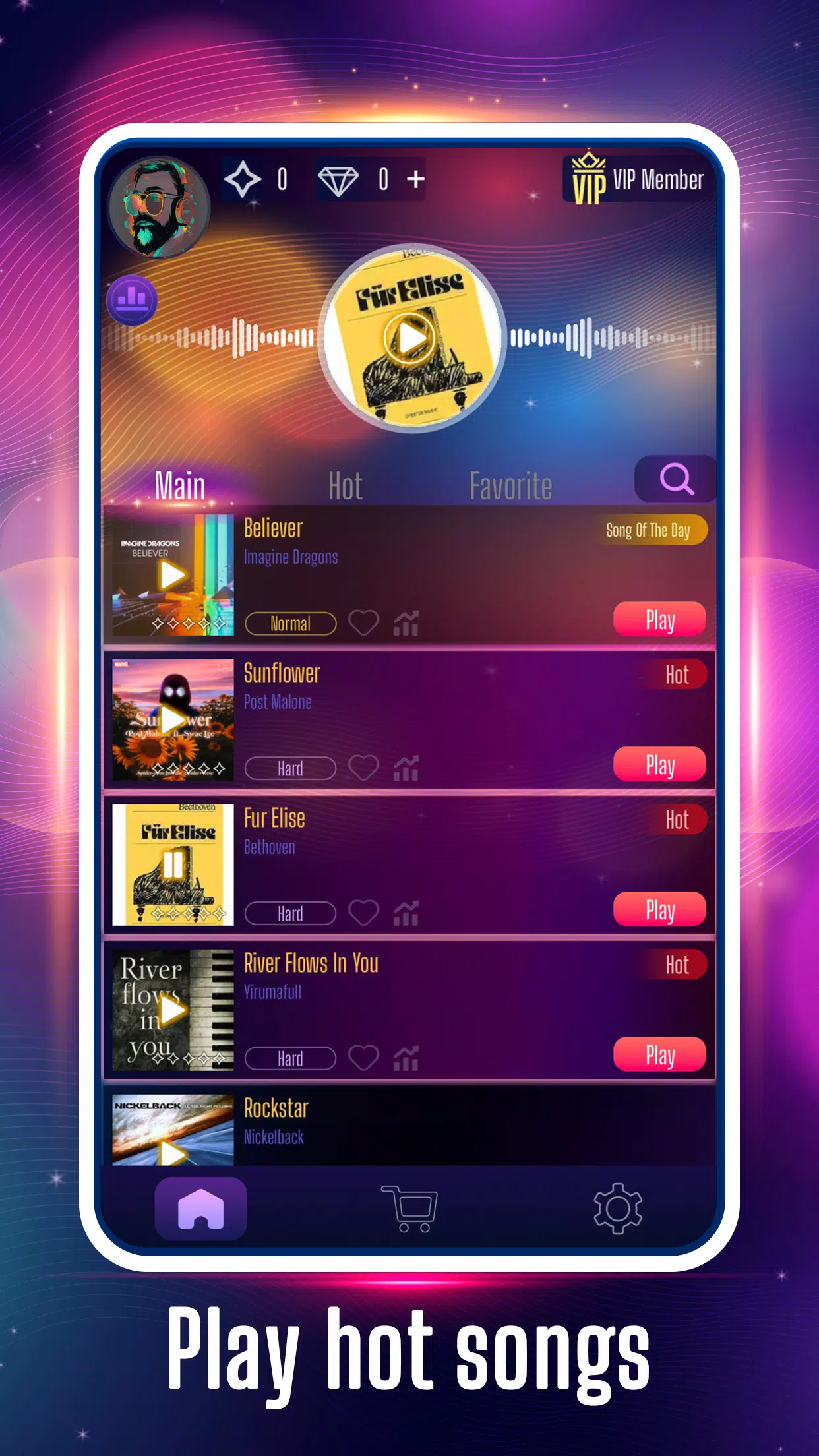 Tap Tap Hero: Be a Music Hero ဖန်သားပြင်ဓာတ်ပုံ 0