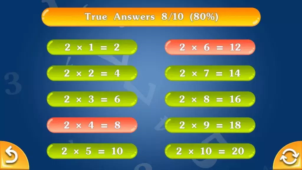 Multiply & Division (2х2) Ảnh chụp màn hình 3