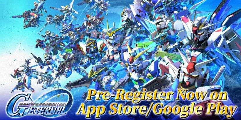 Pre-register Now: SD Gundam G Generation Eternal - Collect Suits from 70 Titles