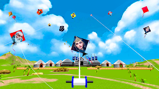 Osman Gazi kite flying 3d game应用截图第3张