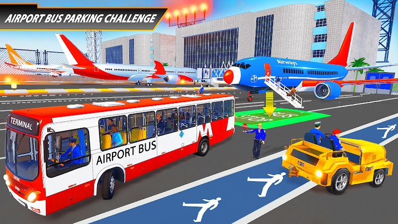 City School Bus Driving Sim 3D Schermafbeelding 1