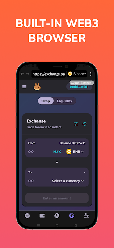 WalletSwap Crypto Wallet Zrzut ekranu 0