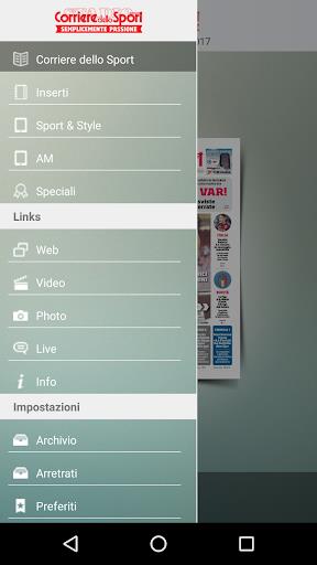 Corriere dello Sport HD Скриншот 1