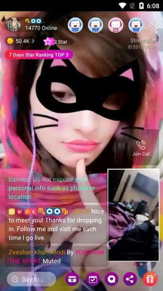 StreamKar Live Streaming Tangkapan skrin 2