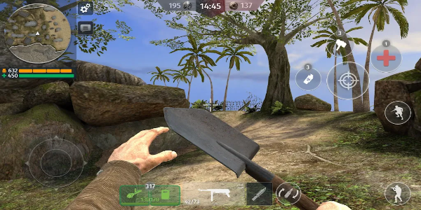 World War 2 - Battle Combat Mod Tangkapan skrin 1