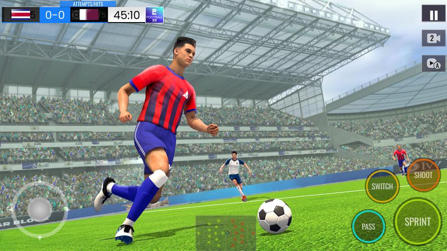 Football 3D Star Captura de pantalla 2