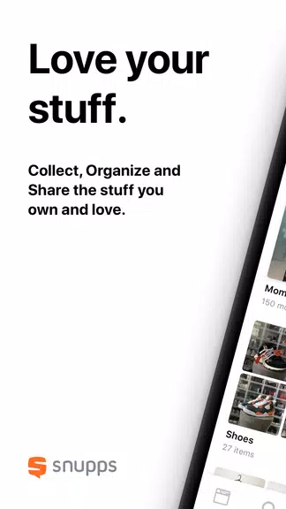 Snupps - Collect Organize Shar Schermafbeelding 0