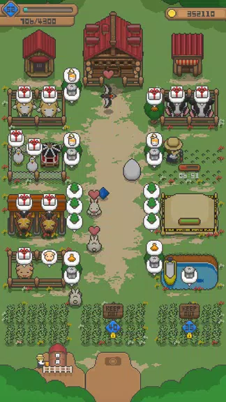 Tiny Pixel Farm - Simple Game ภาพหน้าจอ 3