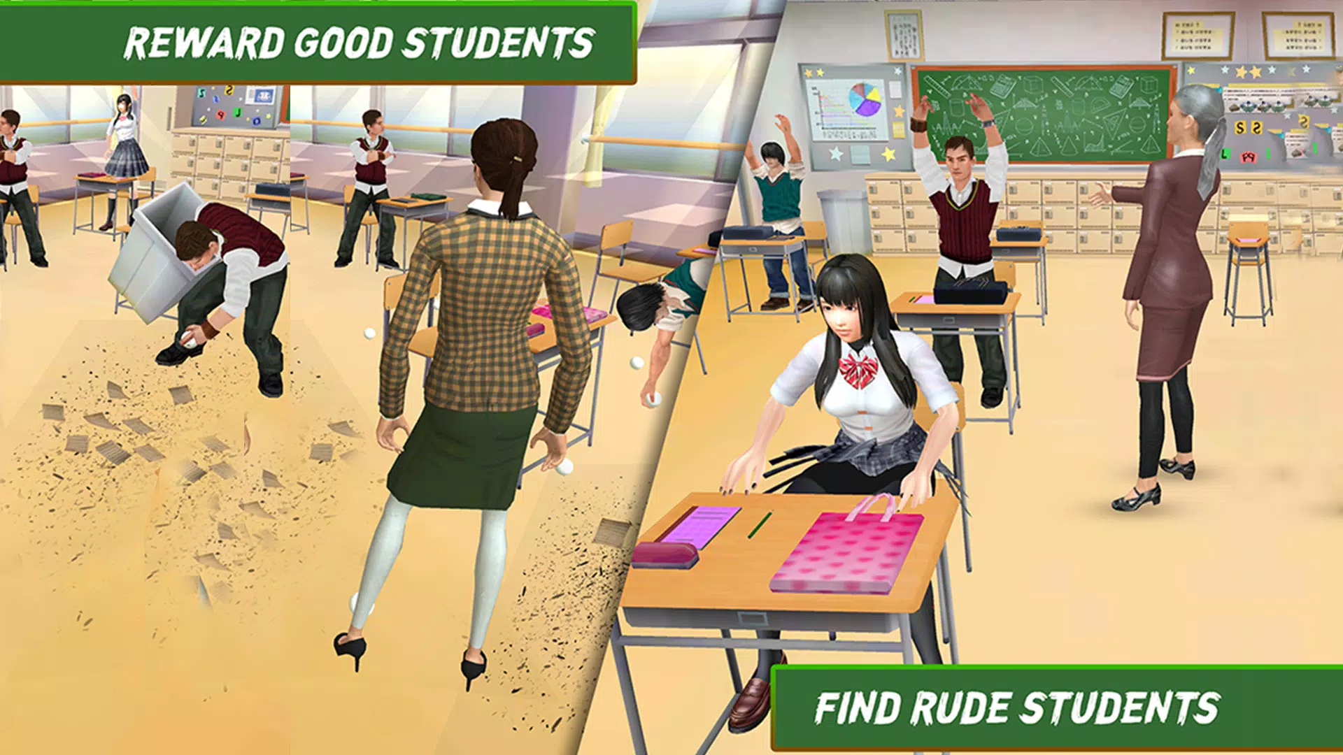 School Intelligent Teacher 3D Screenshot 0