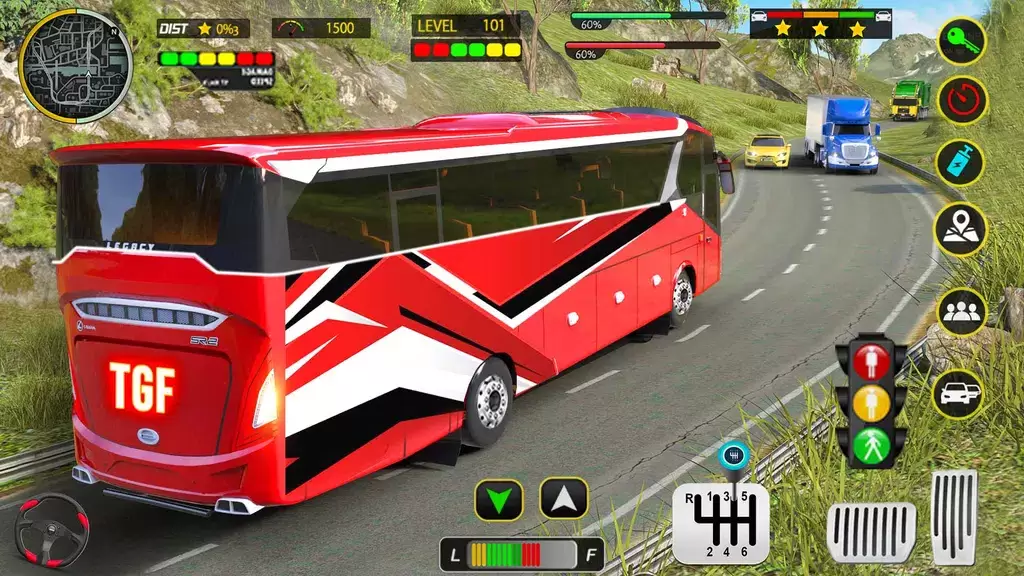 Coach Bus 3D Driving Games Zrzut ekranu 0