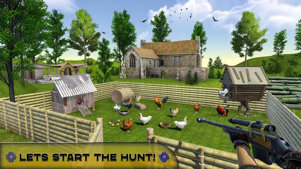 Chicken Hunting Challenge Game应用截图第0张