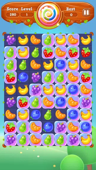 Fruit Melody - Match 3 Games ภาพหน้าจอ 0