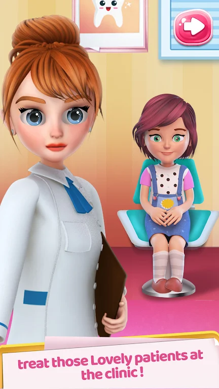 Crazy Dentist Fun Doctor Games Скриншот 3