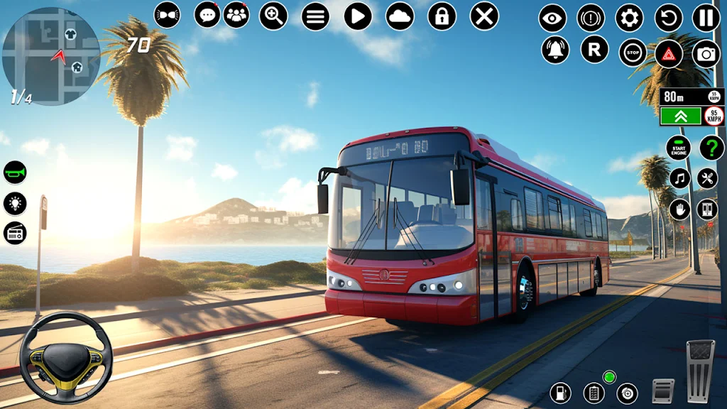 Indian Bus Driver: Bus Game Ảnh chụp màn hình 0